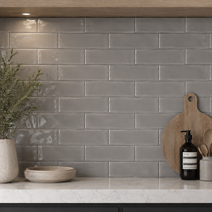 Casita Whisper Grey Ceramic 7.5x30cm